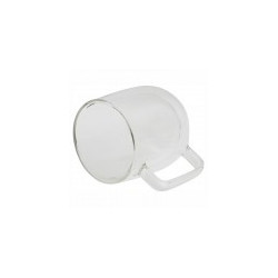 Taza de Vidrio Doble Pared 250 ml | Personalizable en Serigrafía